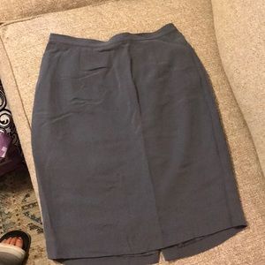 Blue/Gray Pencil Skirt